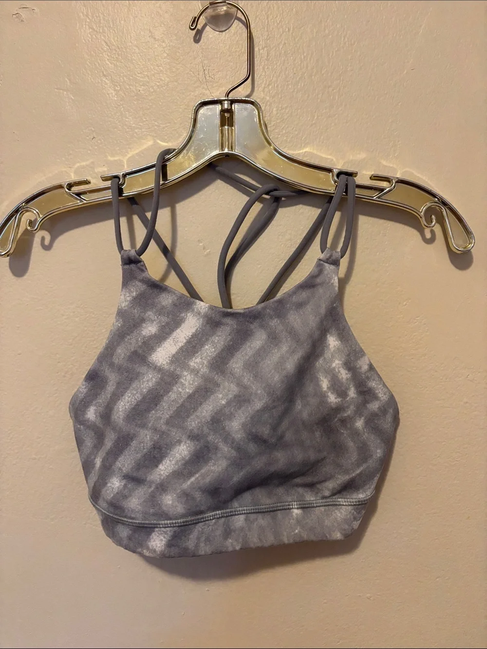 lululemon athletica High-Neck Tie-Dye Bralette - Gray